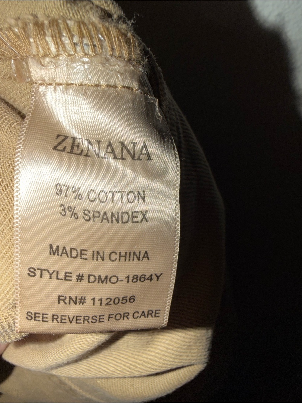 Zenana Outfitters Tan Wide-Leg Denim Overalls NWT - Picture 9 of 12